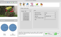 Create PDF photo albums